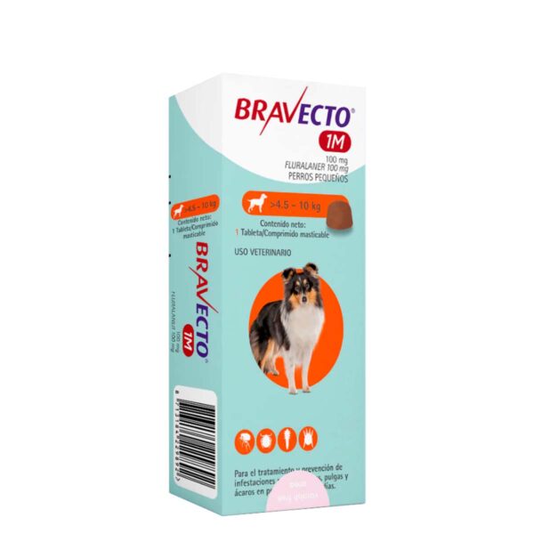 BRAVECTO 1 MES 02 /  4.5-10 KG