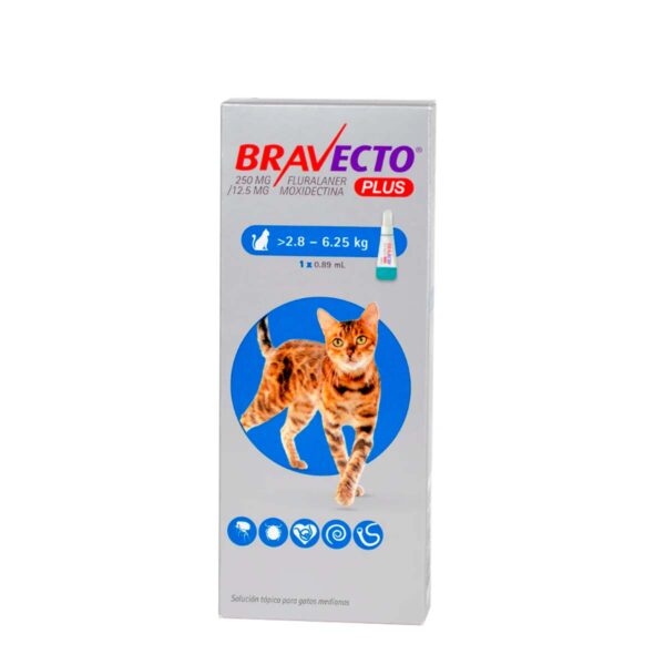 BRAVECTO PLUS FOR CAT 250 MG