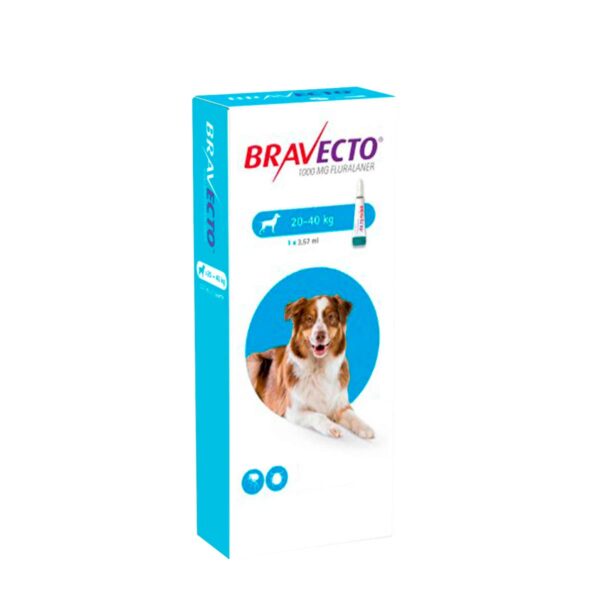 BRAVECTO SPOT ON  DOG 1000 MG 1X1 DS