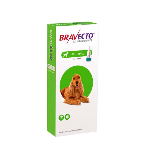 BRAVECTO SPOT ON DOG 500MG 1X1 ds