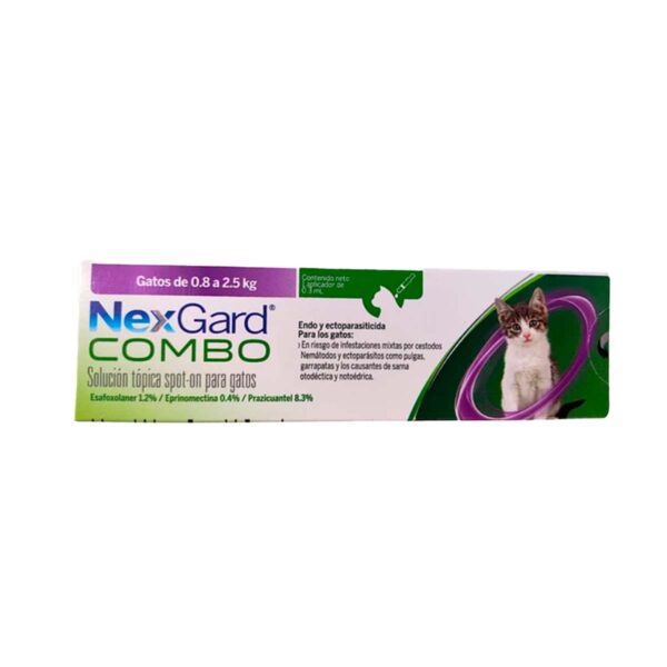 NEXGARD COMBO CAT 01 S .3 ML 1 PZA