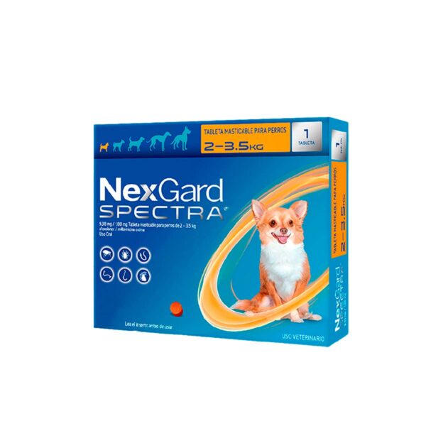 NEXGARD SPECTRA 1 PIP 00-XC (2-3.5 KG)