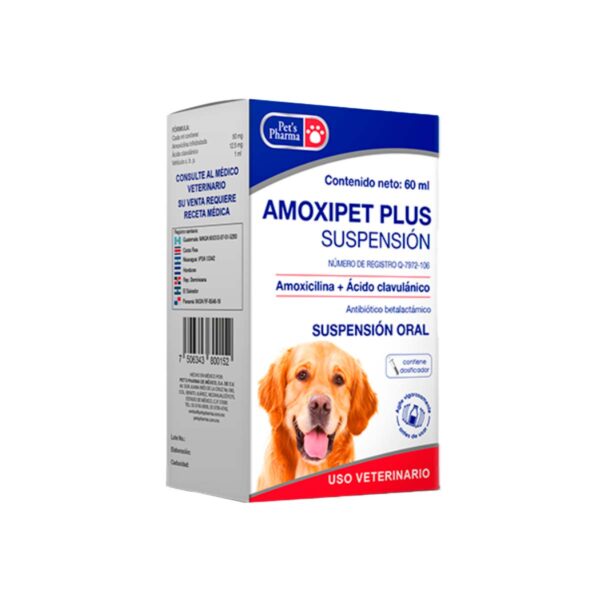 AMOXIPET 250 SUSP ORAL 60 ML