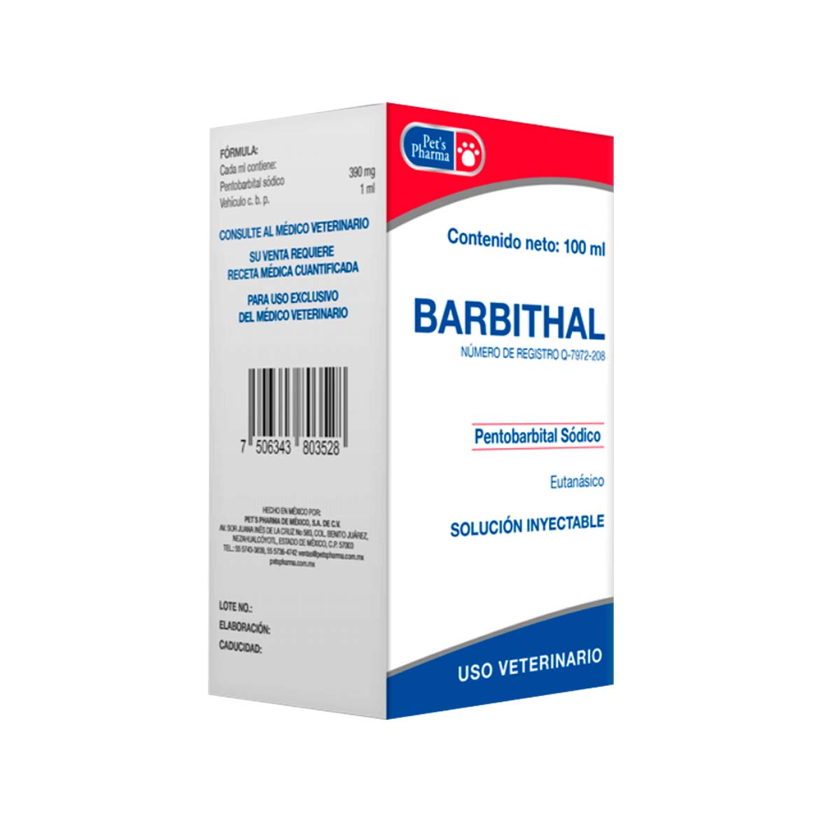 BARBITHAL 100 ML PETS