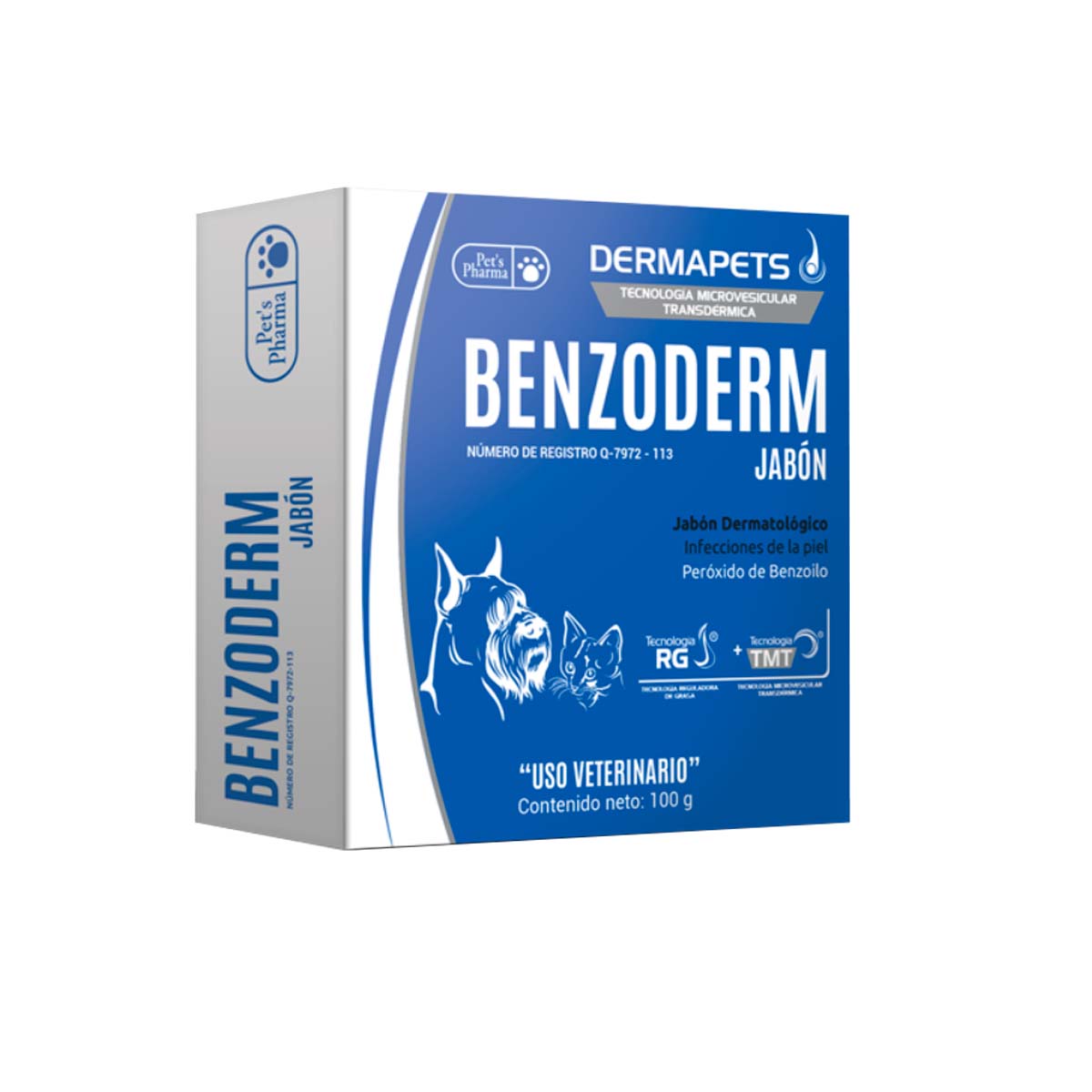 BENZODERM JABON 100 GRS