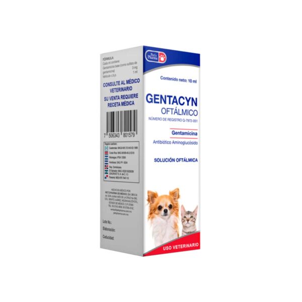 GENTACYN OFTALMICO 10 ml PETS PH