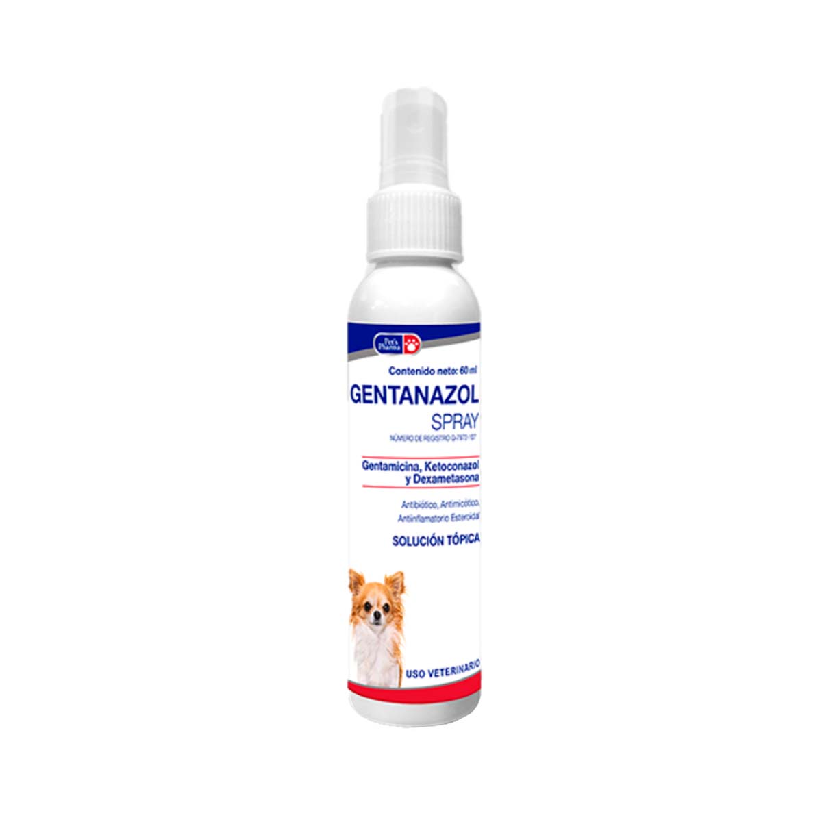 GENTANAZOL SPRAY 60 ML PETS PHARMA
