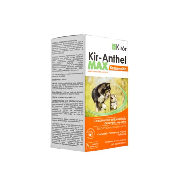 KIRANTHEL MAX SUSP 25 ML PERRO