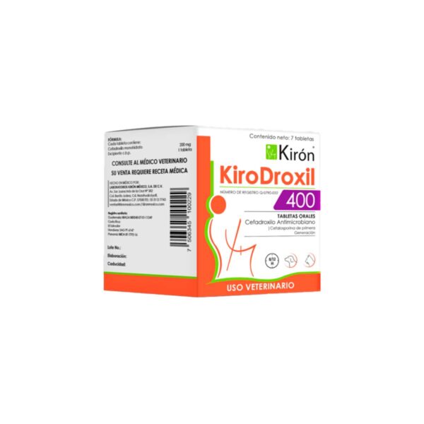 KIRODROXIL 400 7/TAB.
