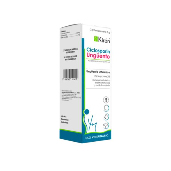 KIROFTAL CICLOSPORIN UNGÜENTO 5 Gr.