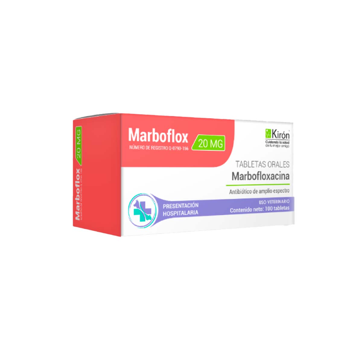 MARBOFLOX 20 MG 100 TABS