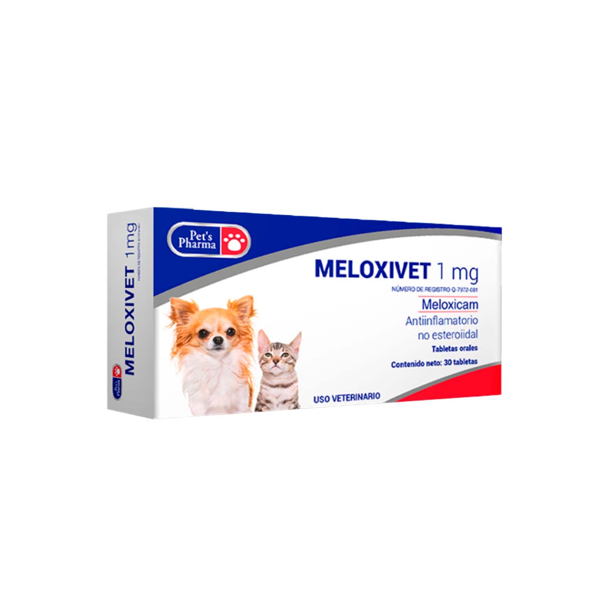 MELOXIVET 1 MG 30 TAB