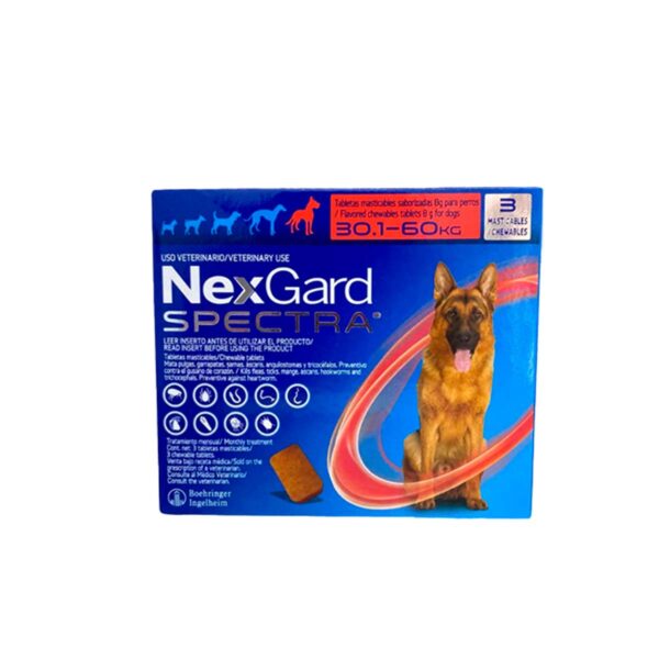 NEXGARD SPECTRA 3 PIP 04-XL (30.1-60 KG)