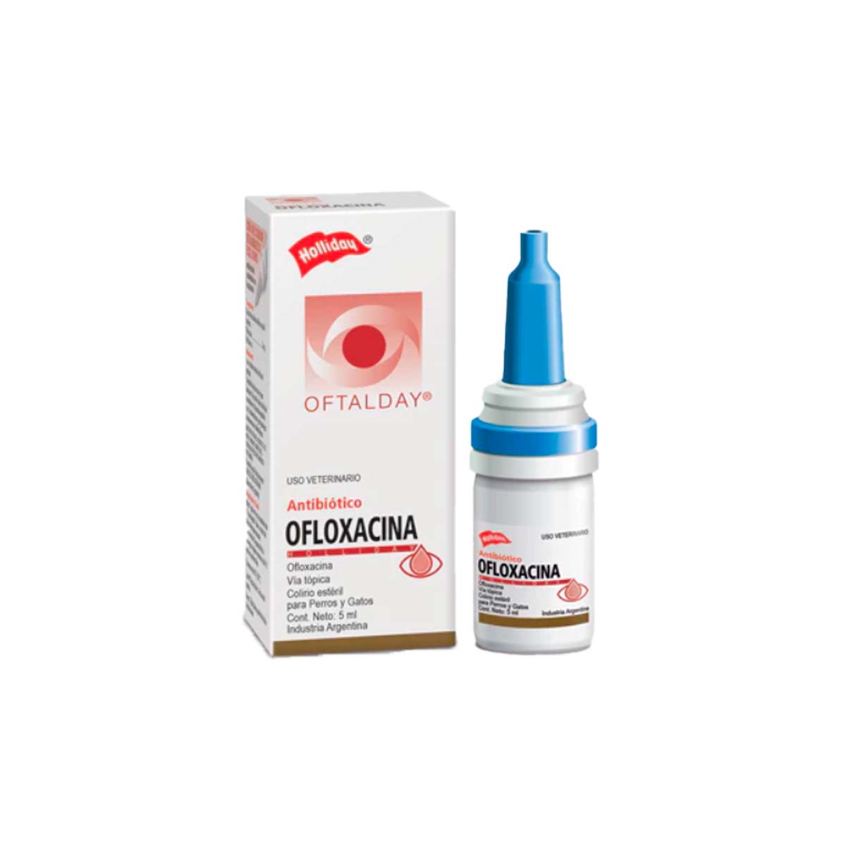 OFLOXACINA HOLLYDAY X 5ML