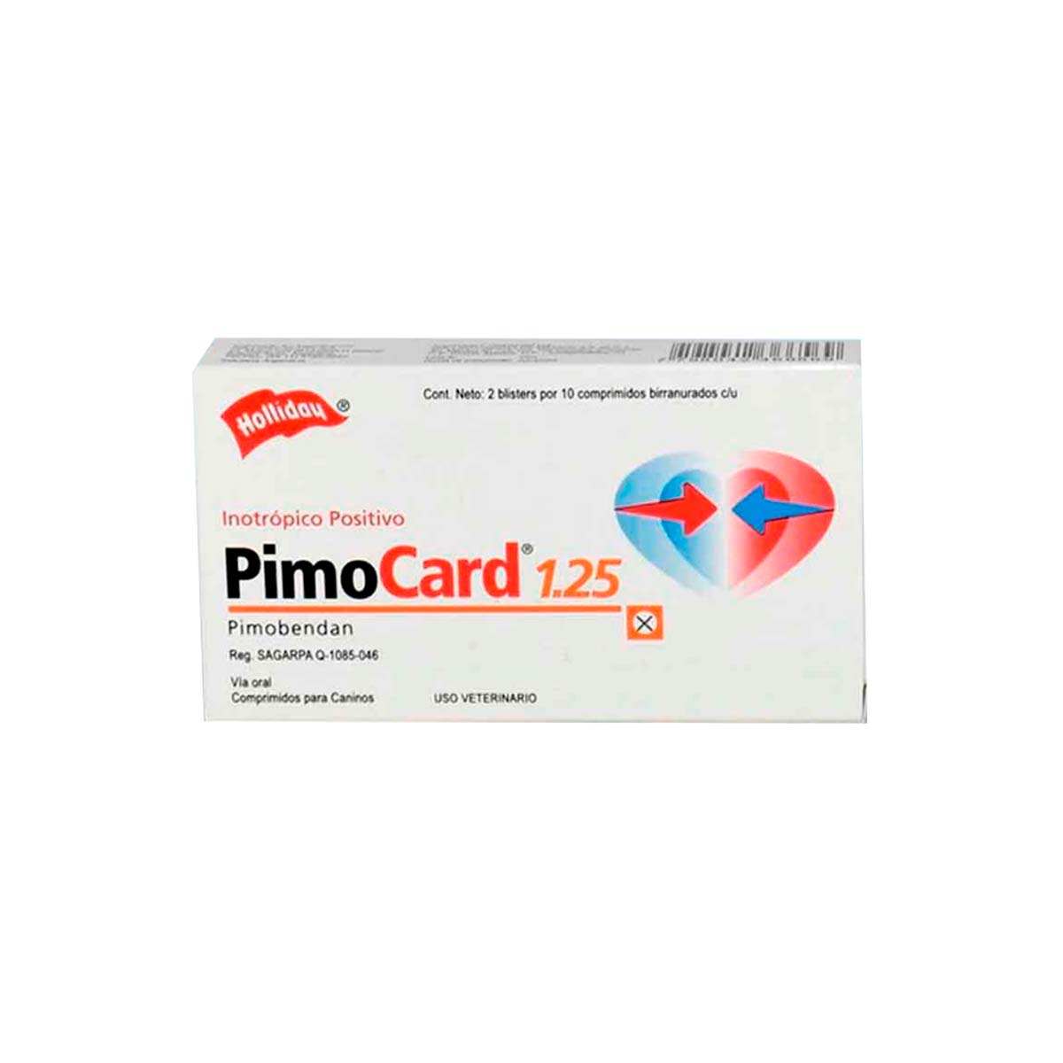 PIMOCARD 1.25 MG HOSPITALARIO