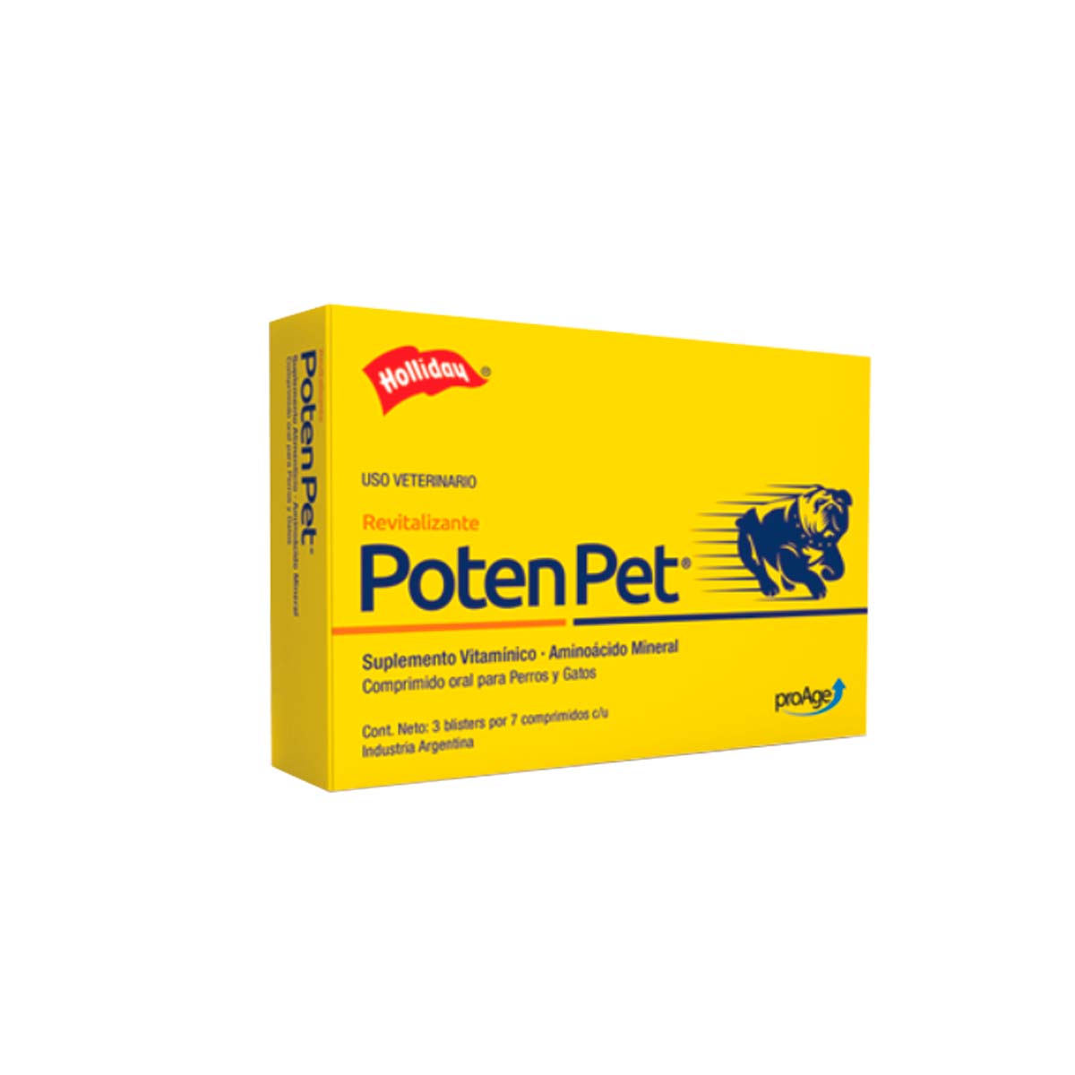 POTENPET / CJA 3 BLISTERS C7 COMP )