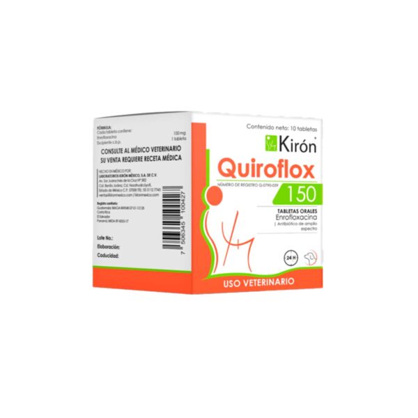 QUIROFLOX 150 MG 10 TABS