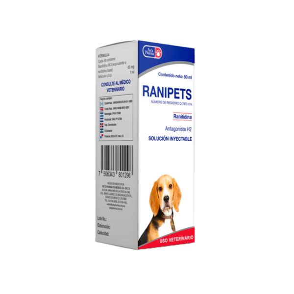 RANIPETS 50 ML SOLUCION INYECTABLE