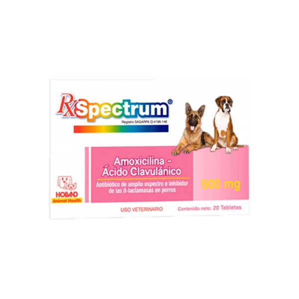 SPECTRUM AMOXICILINA+AC CL 500 MG 20 TAB