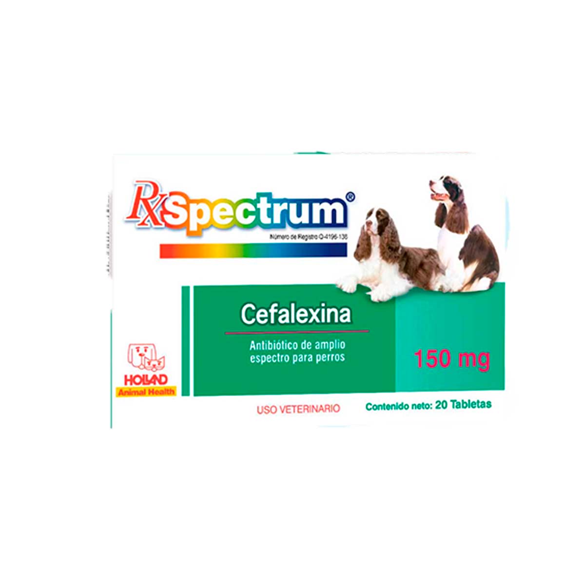 SPECTRUM CEFALEXINA 150 MG (20 TAB.)