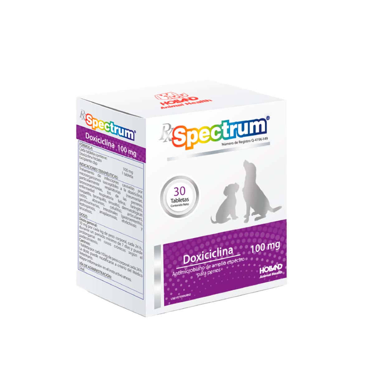 SPECTRUM DOXICICLINA 100 MG (30 TAB.)