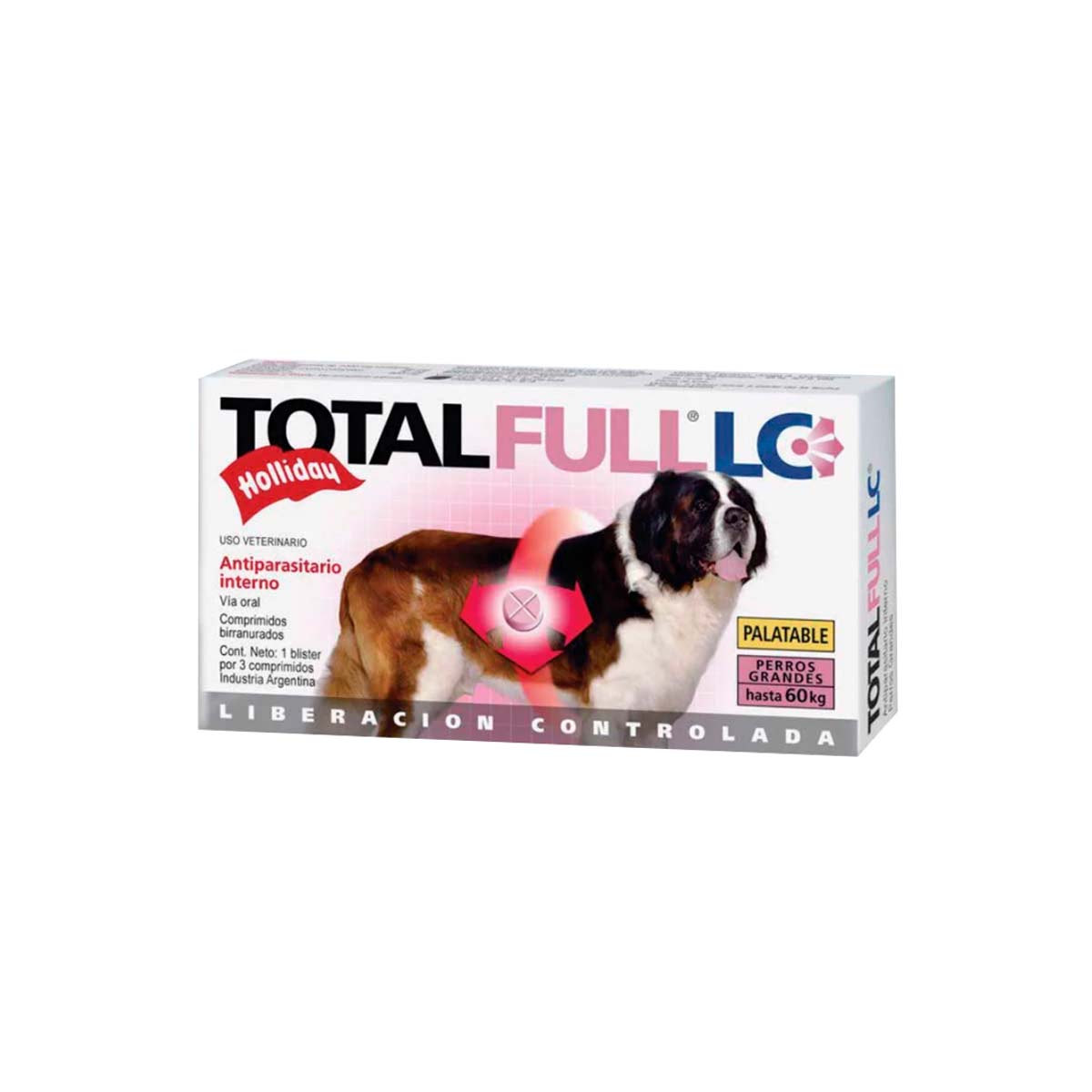 TOTAL FULL LC PERROS GRANDES HASTA 60 KG HOLLIDAY