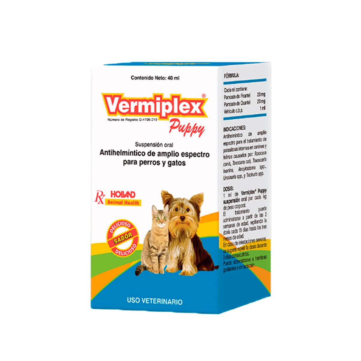 VERMIPLEX PUPPY SUSP. 40 ML